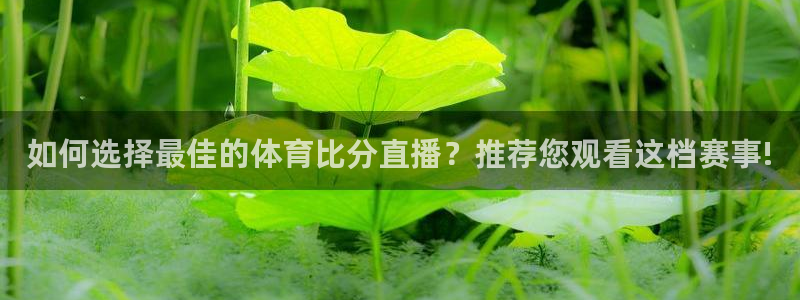 178体育nba直播：如何选择最佳的体育比分直播？推荐您观看这档赛事!
