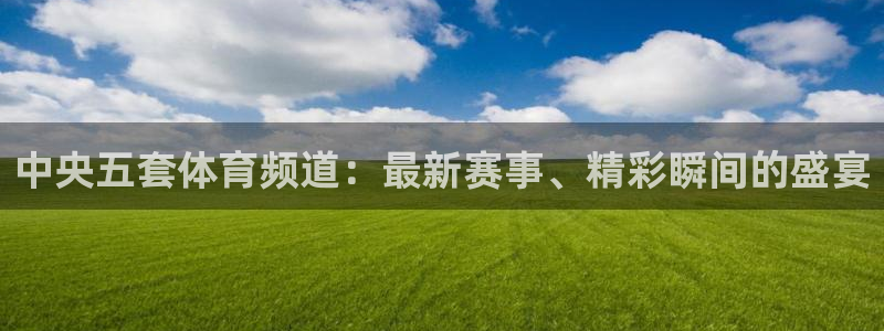 178体育足球直播平台：中央五套体育频道：最新赛事、精彩瞬间的盛宴